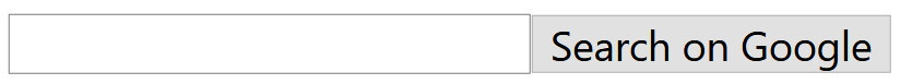 input field and button which says Search in a Google